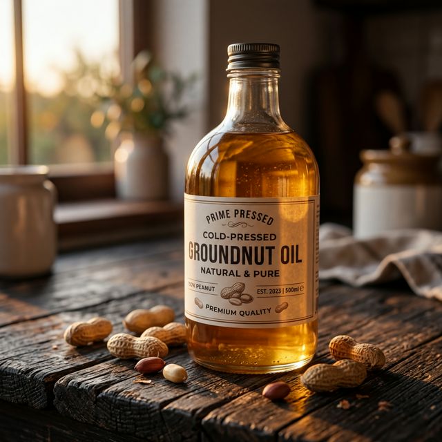 Coldpress Groundnut Oil